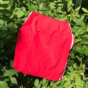 Racerstripe Side Snap Mini Skirt